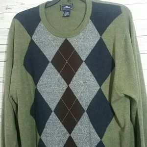 dockers argyle sweater